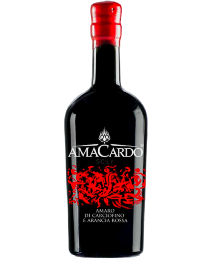 Amaro al carciofo e all'arancia Amacardo Red (50 cl)
