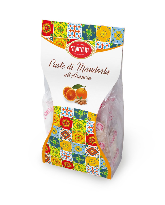 Paste di Mandorla all'Arancia Seminara (200 gr)