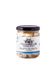 Filetti di Orata in olio d'oliva in vaso Adelfio 200 gr