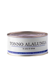 Tonno Alalunga in olio d'oliva in latta Adelfio 300 gr