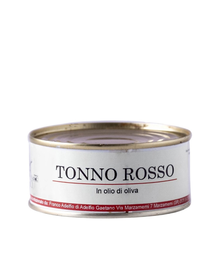 Tonno Rosso in olio d'oliva in latta Adelfio 160 gr