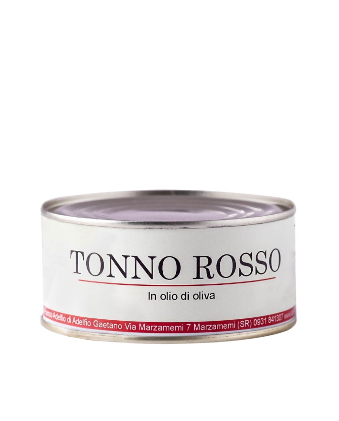 Tonno Rosso all'olio d'oliva in latta Adelfio 300 gr