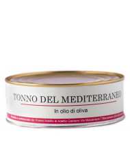 Tonno del Mediterraneo all'olio d'oliva in latta Adelfio 850 gr