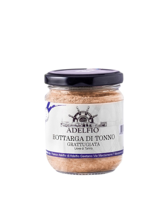 Bottarga di Tonno Grattugiata in vaso Adelfio 120 gr