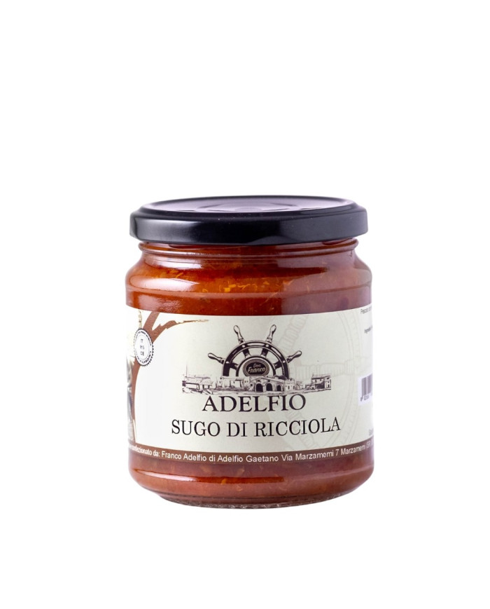 Sugo di ricciola Adelfio (300 gr) | Dalla Tonnara di Marzamemi