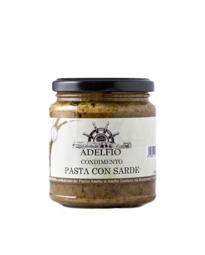 Sugo Sarde e Finocchietto Selvatico Adelfio 300 gr