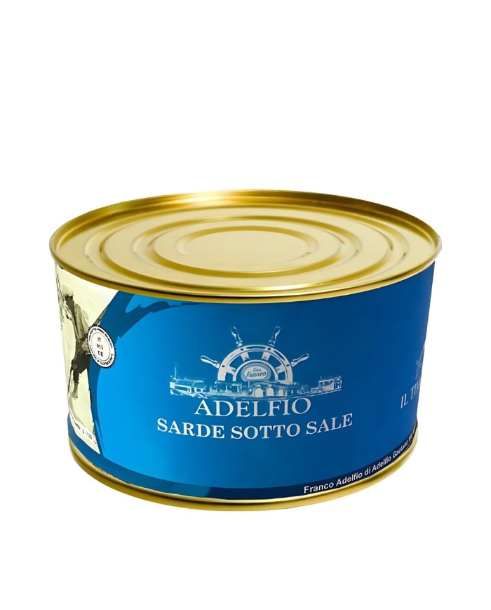 Sarde salate in contenitore Adelfio 1700 gr