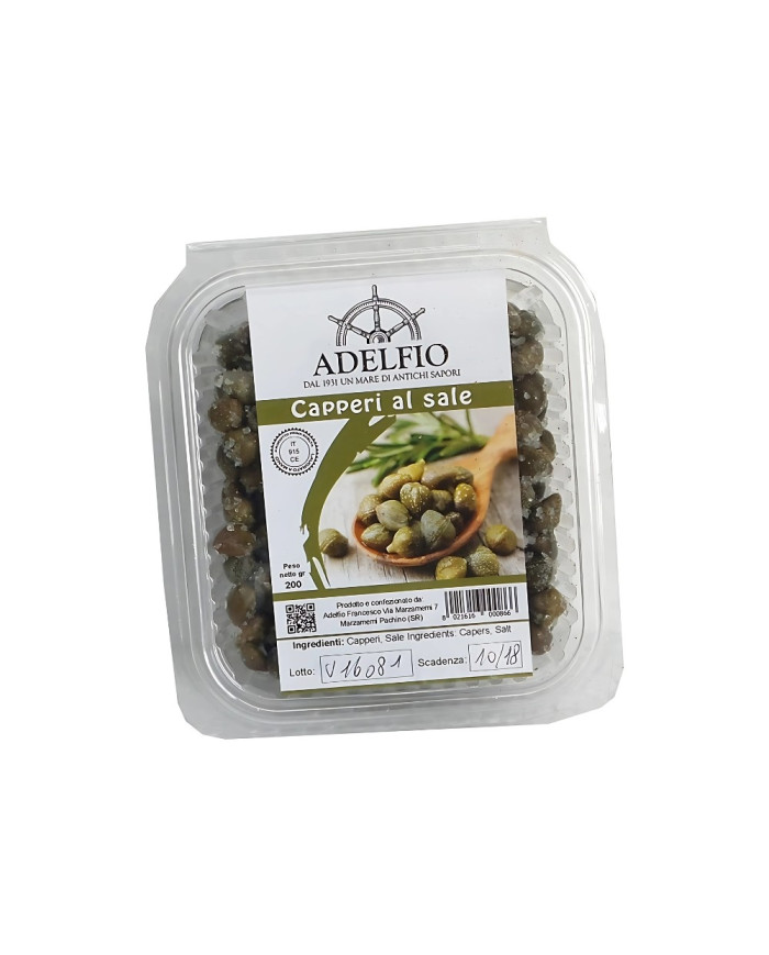 Capperi al sale Adelfio 200 g