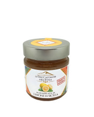Marmellata di Limoni di Sicilia Le 3 Castagne dell'Etna 250 g