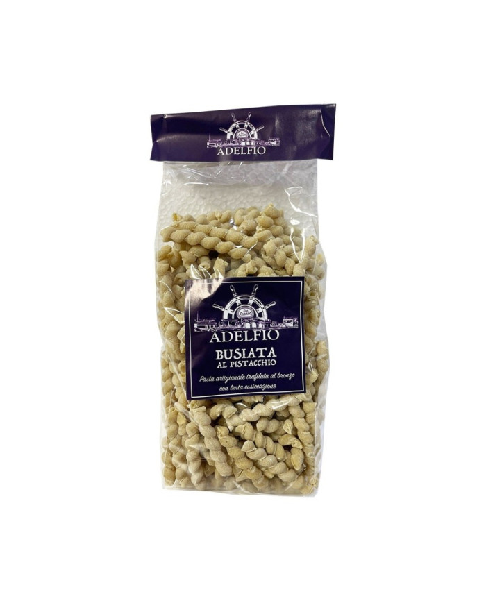 Busiata pistacchio pasta artigianale siciliana Adelfio 500 gr