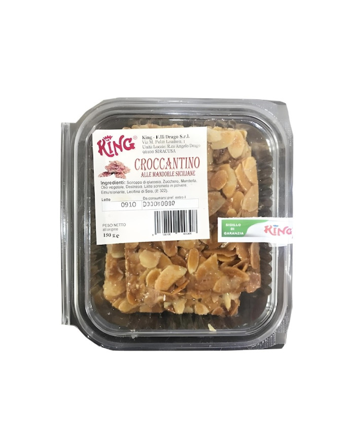 Croccantino alle mandorle siciliane King (150 gr)