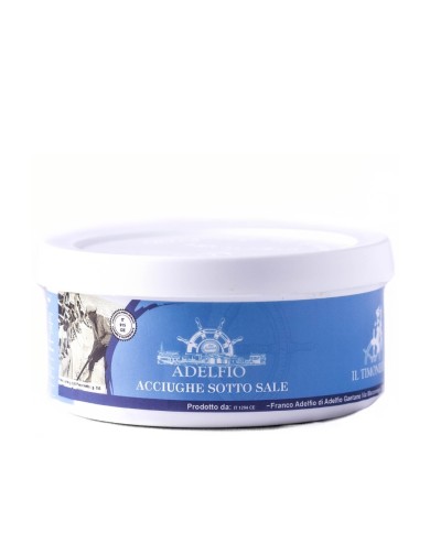 Acciughe salate in contenitore Adelfio (850 gr) | Adelfio Acciughe salate in contenitore Adelfio (850 gr) | Adelfio