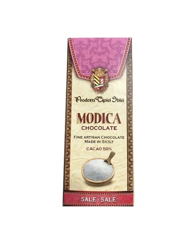 Cioccolato di Modica IGP al sale (100 gr)