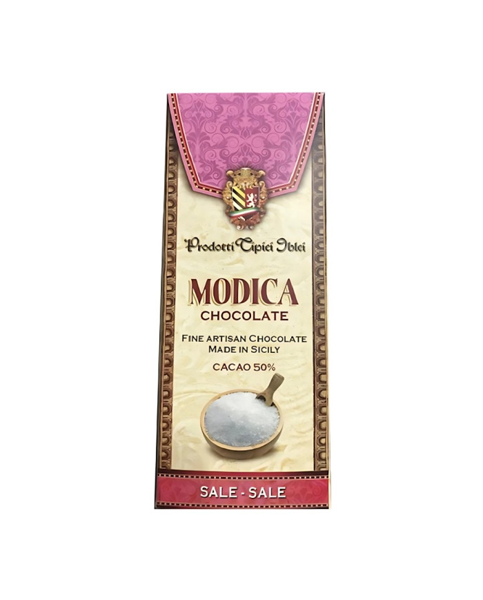 Cioccolato di Modica IGP al sale (100 gr)