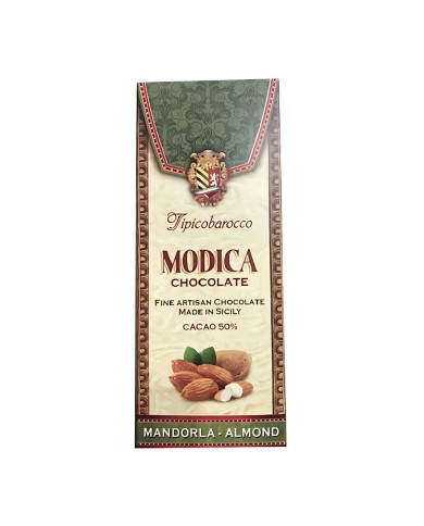 Cioccolato di Modica IGP alla Mandorla (100 gr)