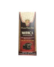 Cioccolato di Modica IGP senza aromi 75% (100 gr)
