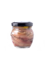 Filetti siciliani alici con capperi in vaso Adelfio 100 gr
