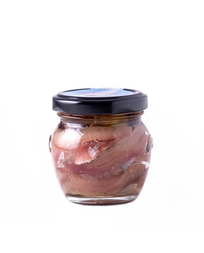 Filetti alici mediterraneo olio d'oliva pomodorino secco Adelfio (100 gr)