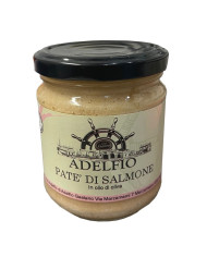 Patè di salmone in olio d'oliva in vaso Adelfio (200 gr)
