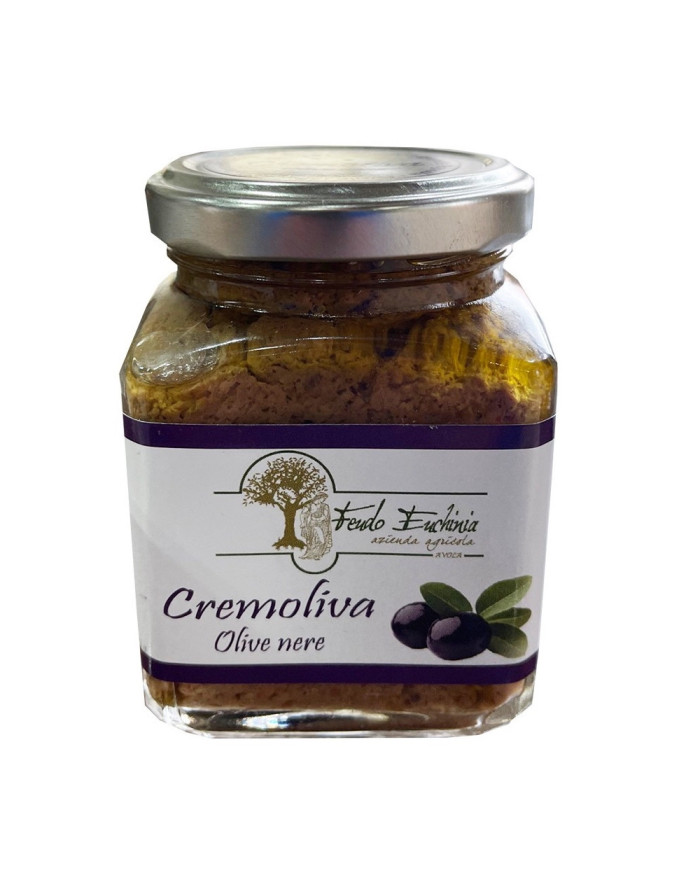 Cremoliva Olive Nere Feudo Euchinia (180 g)