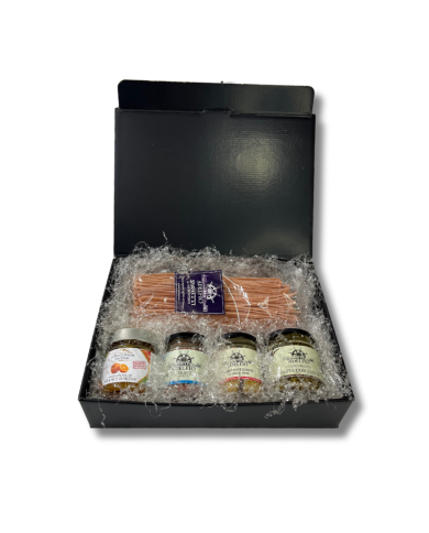 Cesta Regalo Bonagia prodotti ittici tipici siciliani Adelfio Cesta Regalo Bonagia prodotti ittici tipici siciliani Adelfio