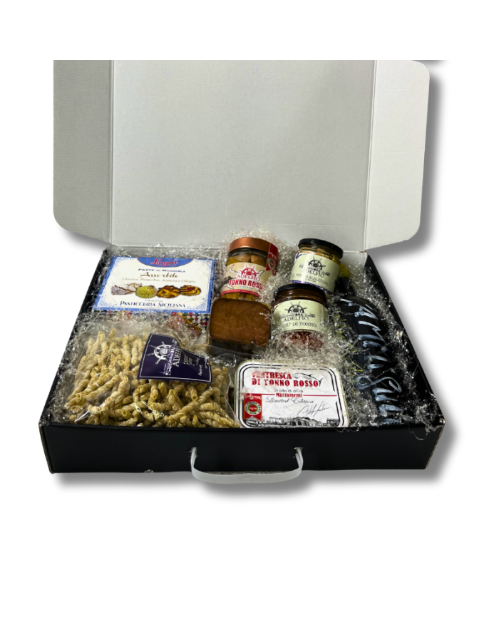cesta regalo Favignana prodotti tipici siciliani