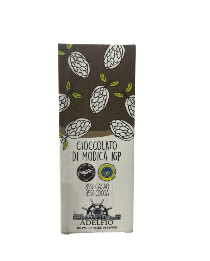 Cioccolato di Modica IGP senza aromi 85% (100 gr)