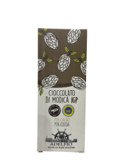 Cioccolato di Modica IGP Adelfio senza aromi 75% (100 gr)