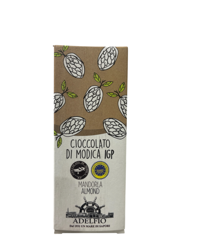 Cioccolato di Modica IGP alla Mandorla (100 gr)