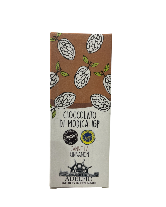 Cioccolato di Modica IGP alla cannella (100 gr)