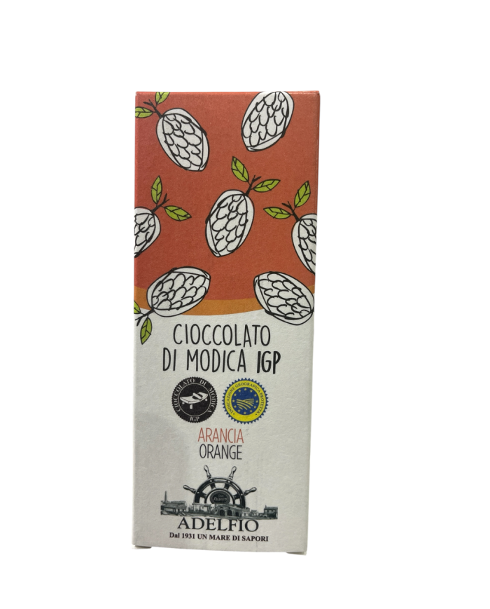Cioccolato di Modica IGP all'Arancia (100 gr)