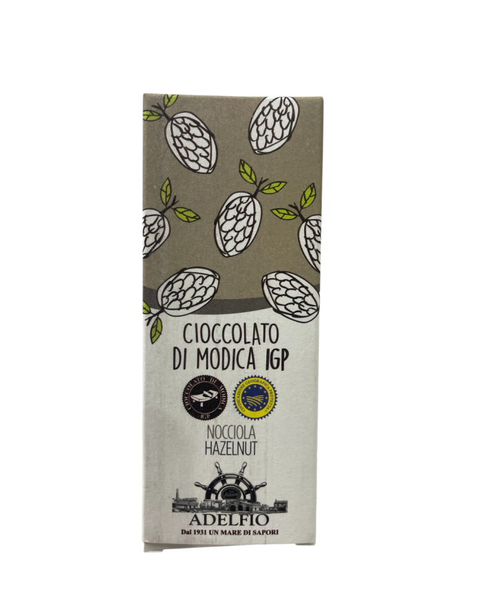Cioccolato di Modica IGP alla Nocciola (100 gr)