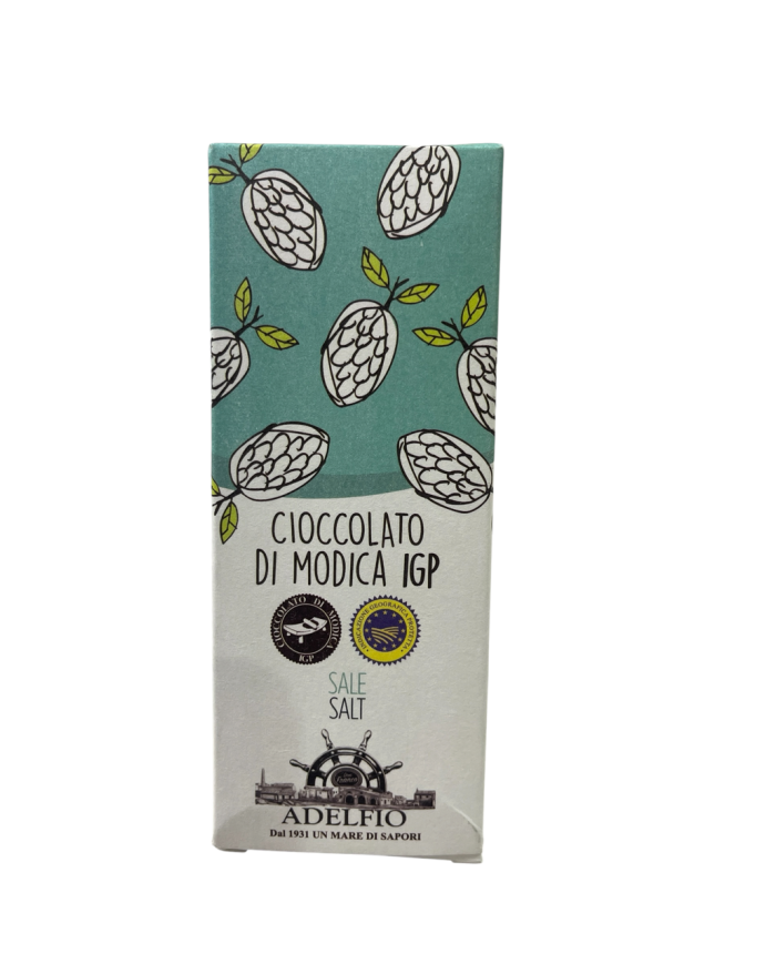 Cioccolato di Modica IGP al sale (100 gr)