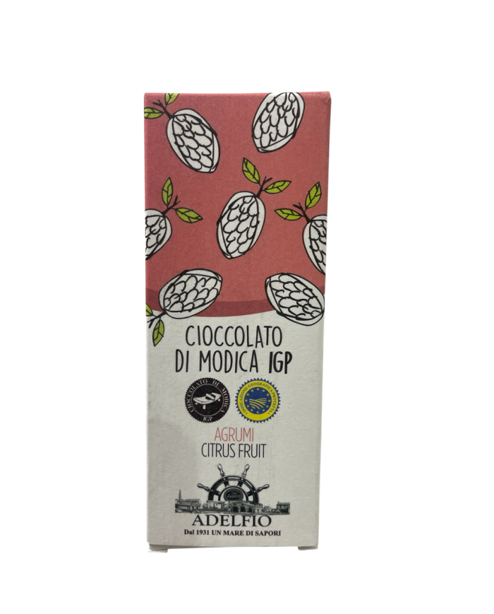 Cioccolato di Modica IGP agli Agrumi (100 gr)