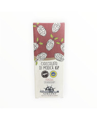 Cioccolato di Modica IGP alla fragola (100 gr)