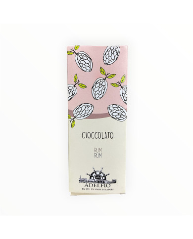 Cioccolato di Modica Adelfio alla Rum (100 gr)