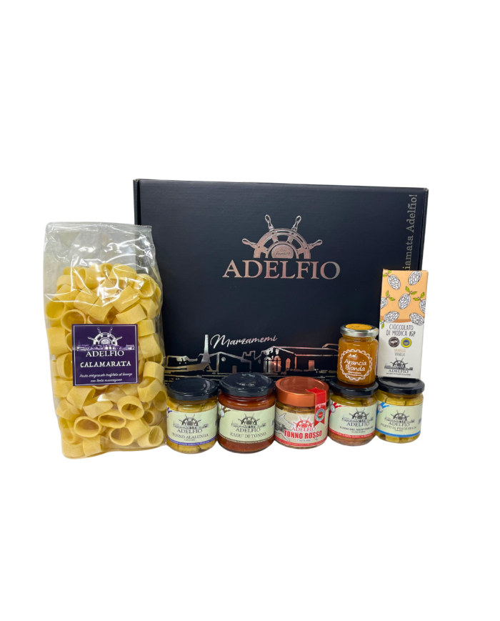 Cesta regalo Sant'Erasmo prodotti tipici siciliani