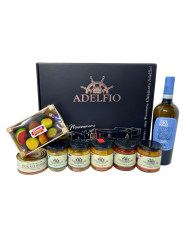 Cesta Regalo La Zisa prodotti ittici tipici siciliani Adelfio