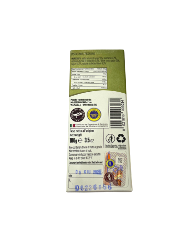 Cioccolata di Modica IGP Adelfio al Pistacchio (100 gr)